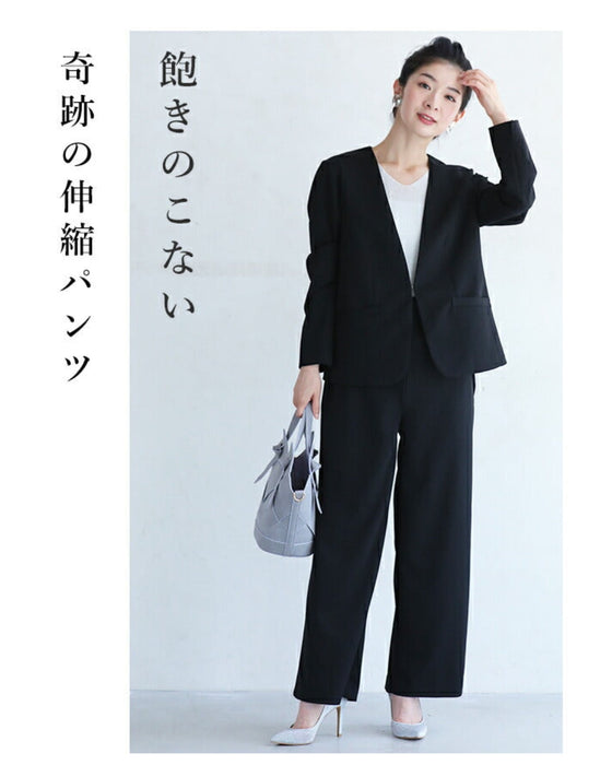 薄手ver 低身長さん対応 脚が長く見える 着回しパンツ