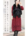 A fur vest for beginners that doesn't look flashy and looks neat