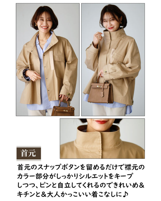 カジュアル過ぎない!春へと繋ぐお洒落ライトアウター