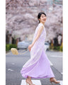 錯視スリットの重ね着刺繍ベールジレ