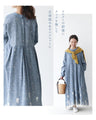 Luxurious jellyfish embroidery dress