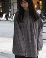 [SANPO LUSSO] Check shirt