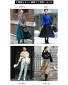 Long sleeve puffy and off-neck knit top