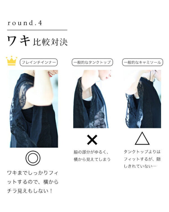 今までなくてごめんなさい!レース服用ブラ紐隠しインナー