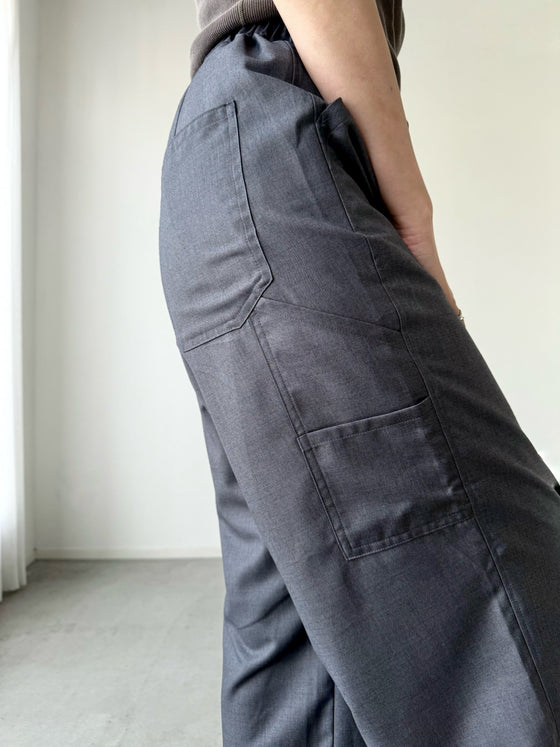 モダンワークワイドパンツ　caw30100126lim