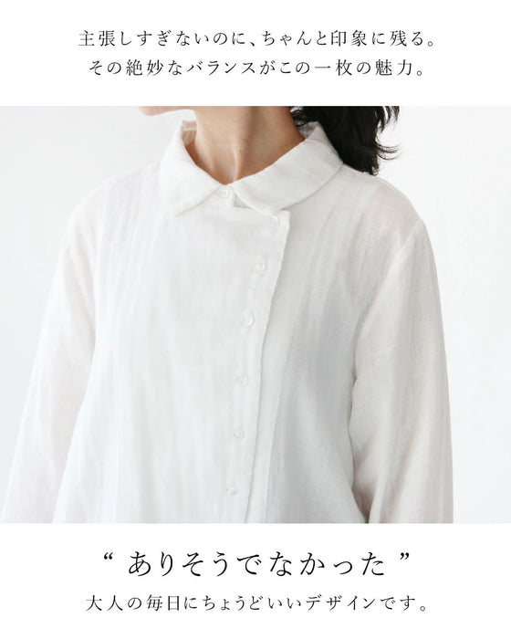 〈全3色〉ありそうでなかった素敵なブラウス　