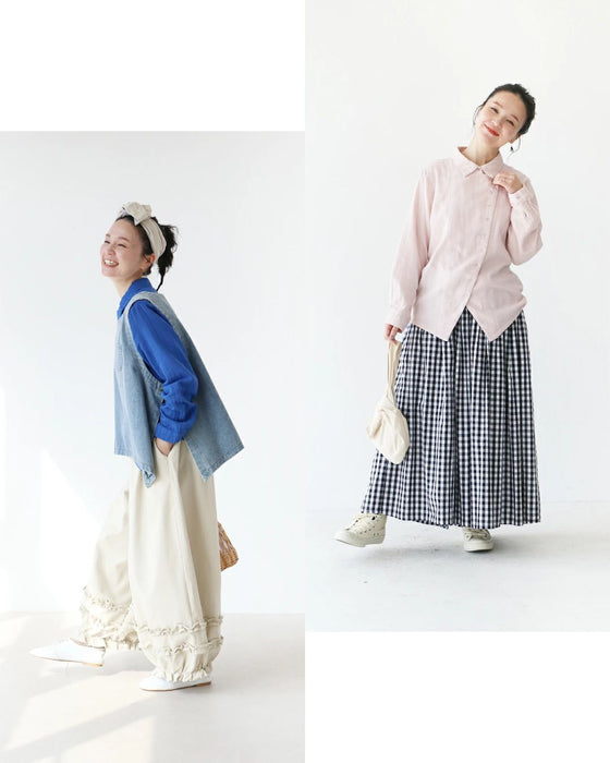 〈全3色〉ありそうでなかった素敵なブラウス　