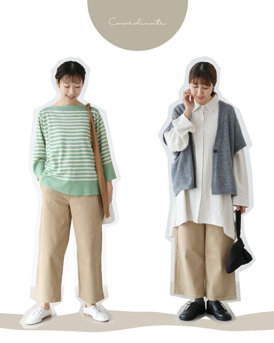 ラクなのに、きれい見え。パンツ