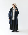 (Very popular item) A loose mannish coat