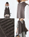 A classic vest that covers your buttocks