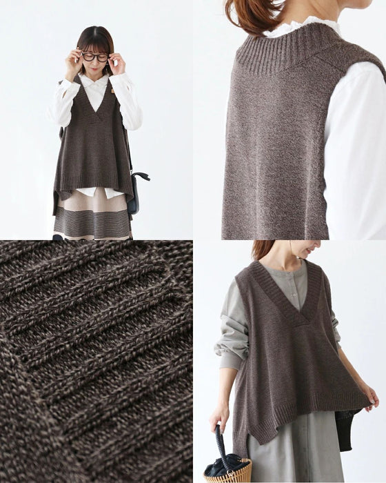 A classic vest that covers your buttocks