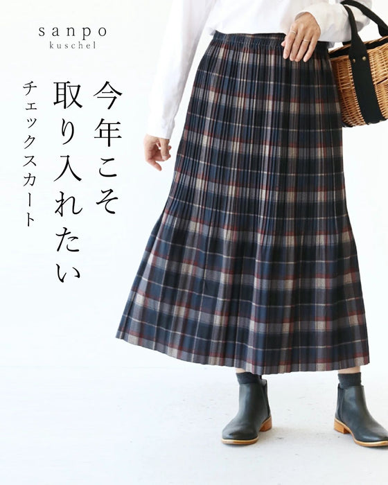 《好評販売中》今年こそ取り入れたいチェックスカート