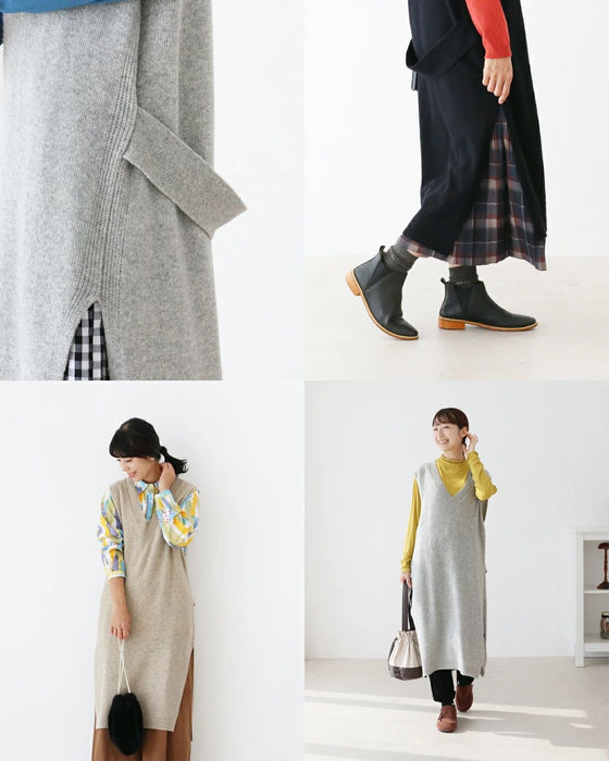 【特別再販10月10日0時販売】〈全3色〉心地良い温もりをくれる救世主トップスベスト