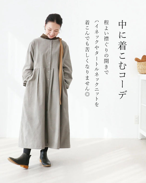 【特別再販12月15日0時販売】ほっこりコーデュロイワンピース