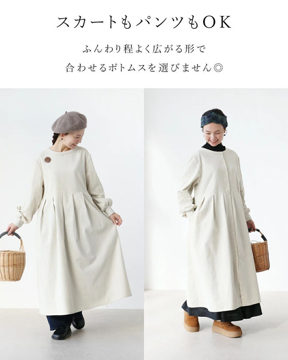 【特別再販12月15日0時販売】ほっこりコーデュロイワンピース