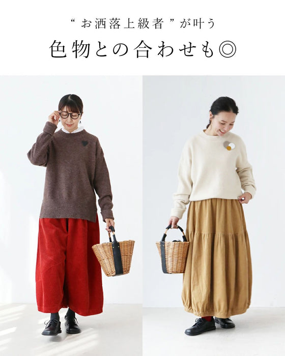 【特別再販11月19日20時販売】(全2色)もっちりなのに華奢見えトップス