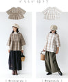 <2 colors available> Cute and adorable check pattern