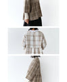 <2 colors available> Cute and adorable check pattern