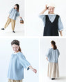 優しい時を共に過ごすリネン服トップス