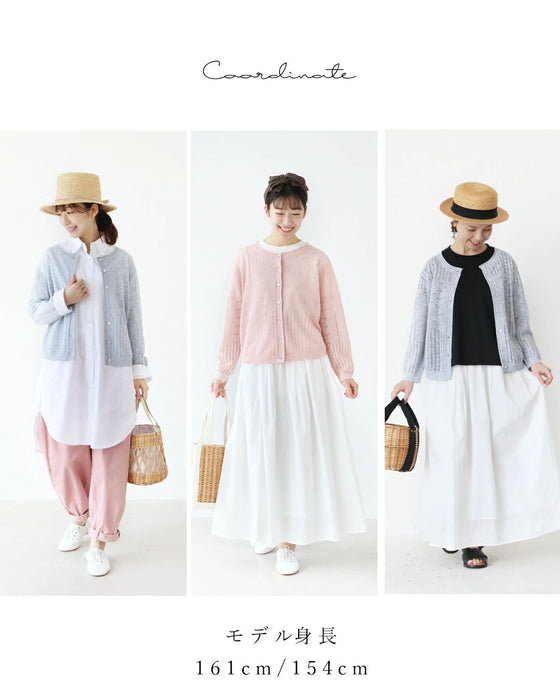 Elegant and cute knitted cardigan