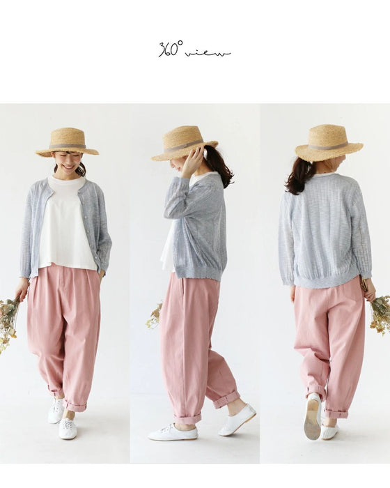 Elegant and cute knitted cardigan