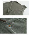 [Sale items cannot be returned or exchanged] <2 colors available> Vest with embroidery for a mature and cute look