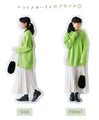[Sale items cannot be returned or exchanged] A loose knit top with flattering color