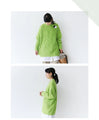 [Sale items cannot be returned or exchanged] A loose knit top with flattering color