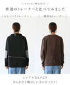 Checked elbow patch fleece top