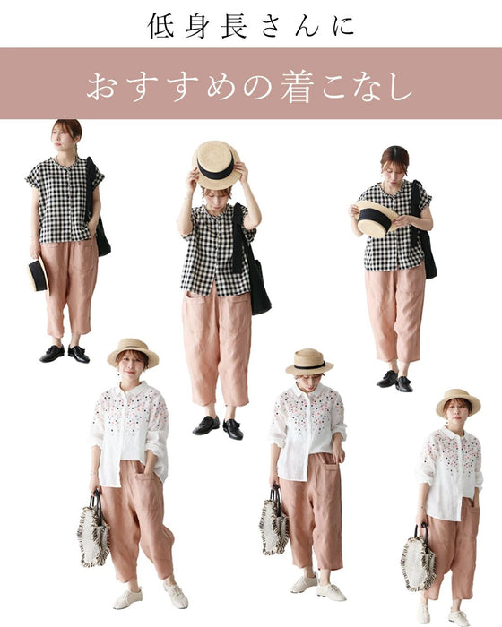 華添え色まるパンツ