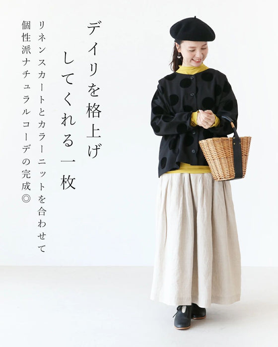 上品ドットジャケット