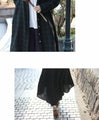 Fleece-lined linen dress