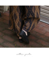 Jacquard pants