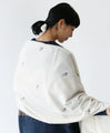 Let's stay warm together Animal embroidered stole 