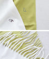 Let's stay warm together Animal embroidered stole 