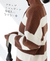 [Sale items cannot be returned or exchanged] Bold striped top
