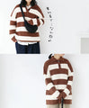[Sale items cannot be returned or exchanged] Bold striped top