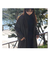 [SANPO LUSSO] Wool blend khaki coat