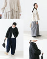 Linen jacket available in 2 colors