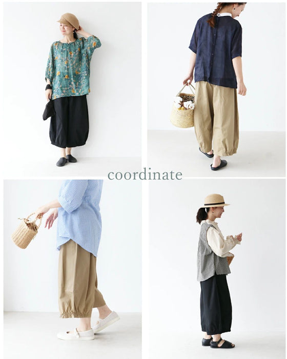 <2 colors available> Pants to enjoy coordinating your feet