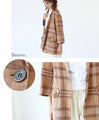Chocolate check jacket