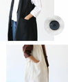<2 colors available> Savior linen long vest
