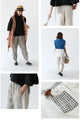 Pants that give you a slimming illusion thanks to the switching