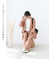 Vertical striped linen jacket for a perfect set-up