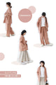 Vertical striped linen jacket for a perfect set-up