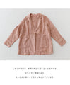 Vertical striped linen jacket for a perfect set-up