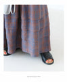 Linen Check Skirt