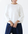 Bell sleeve knit top