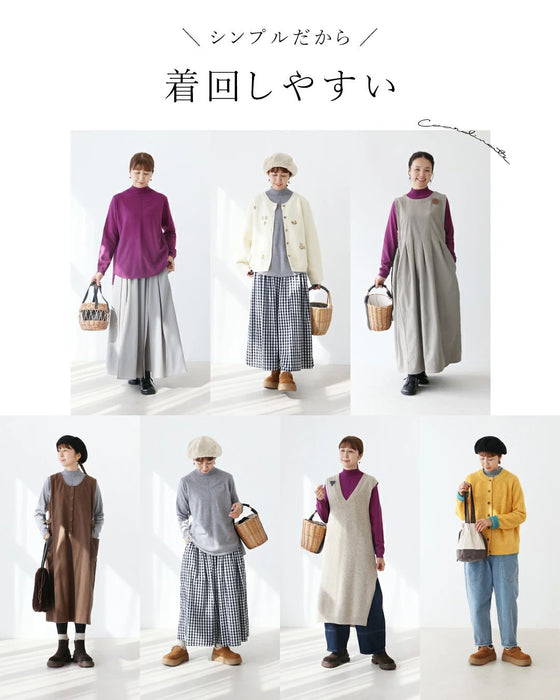 〈全2色〉買い物上手さんが買う重宝ニット