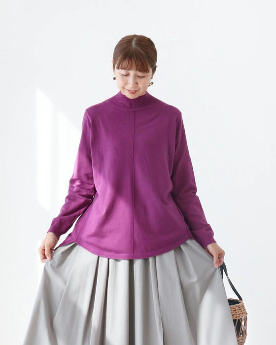 〈全2色〉買い物上手さんが買う重宝ニット